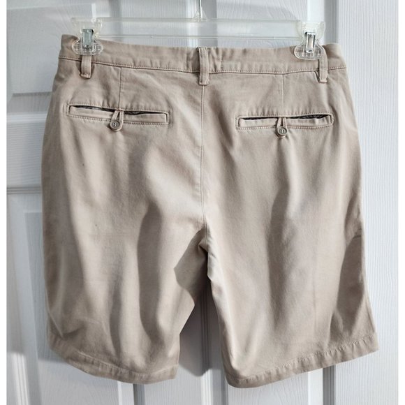Warp + Weft Mens Size 30 Shorts Irish Cream NPT Newport Chino Flat Front - Picture 2 of 6